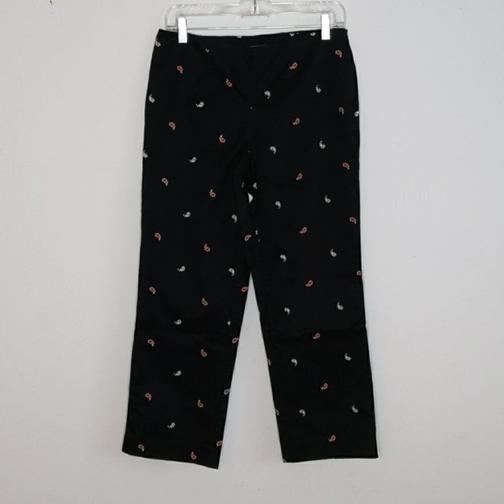 Liz Claiborne Paisley Print Pants